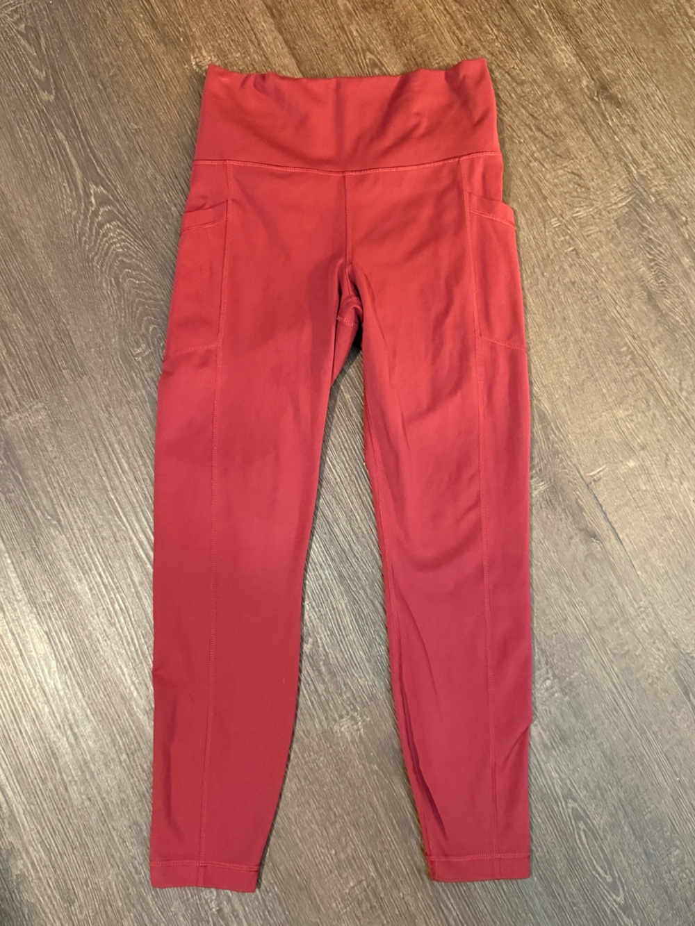 Yogalicious Burgundy Leggings size L #0107